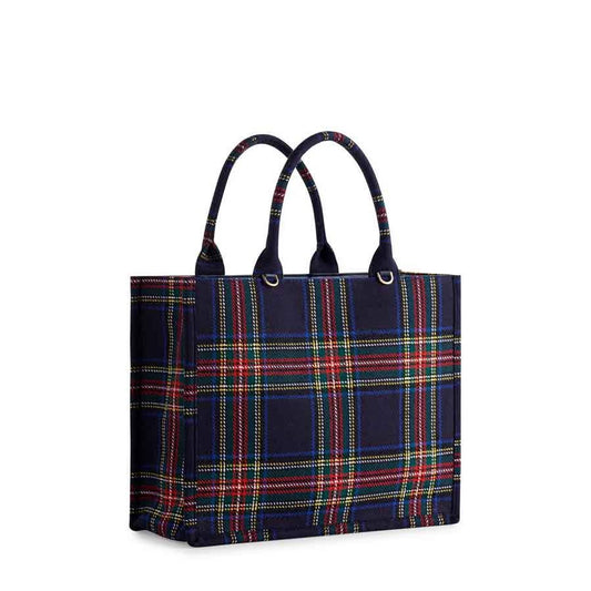 Scottie Navy Tote
