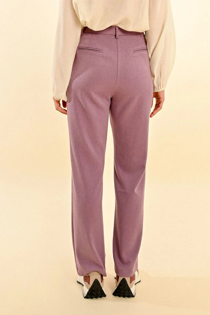 Mauve Woven Pants