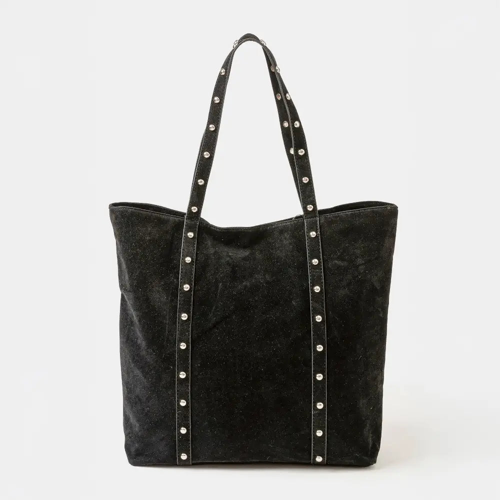 Studded Strap Tote Bag