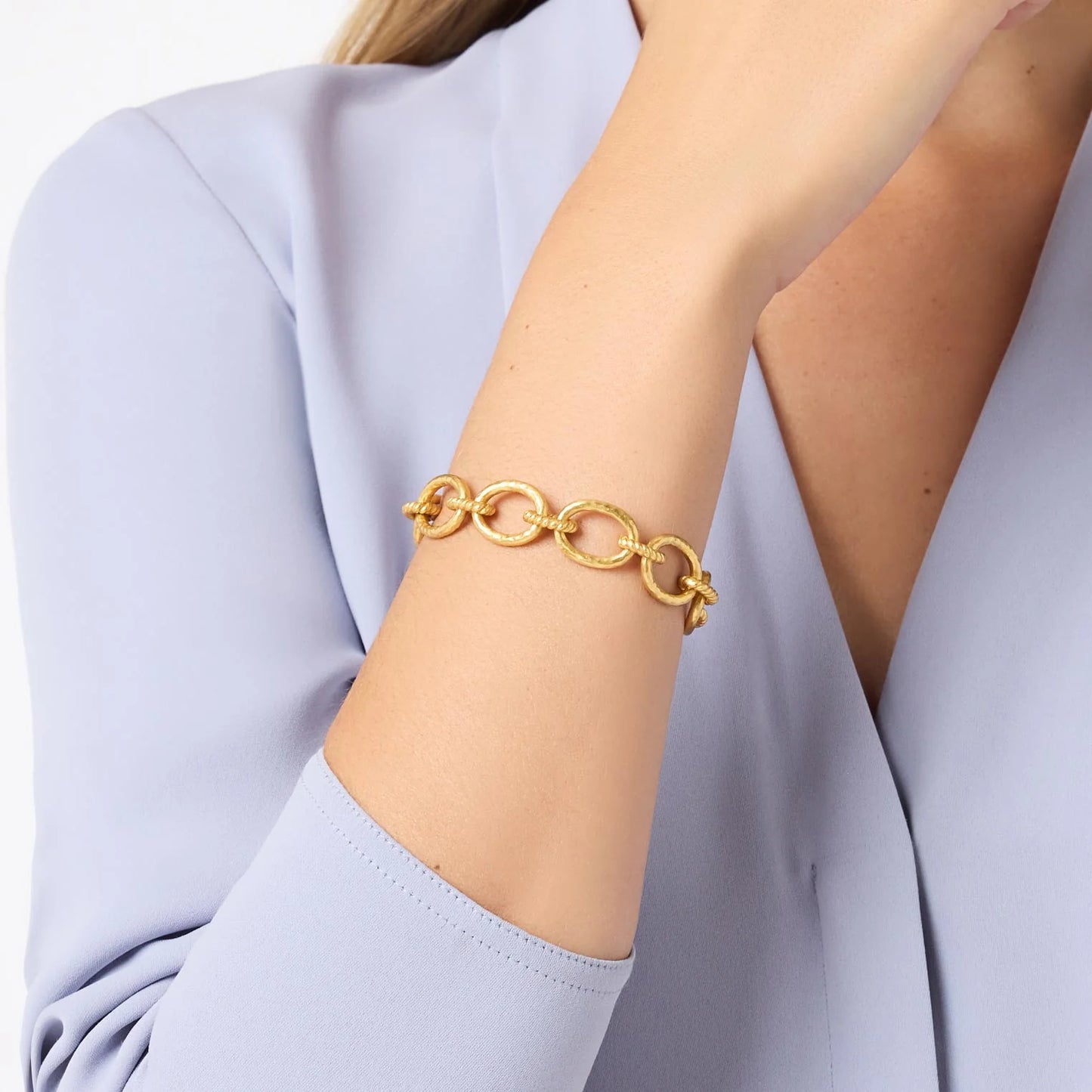 Nassau Gold Demi Link Bracelet