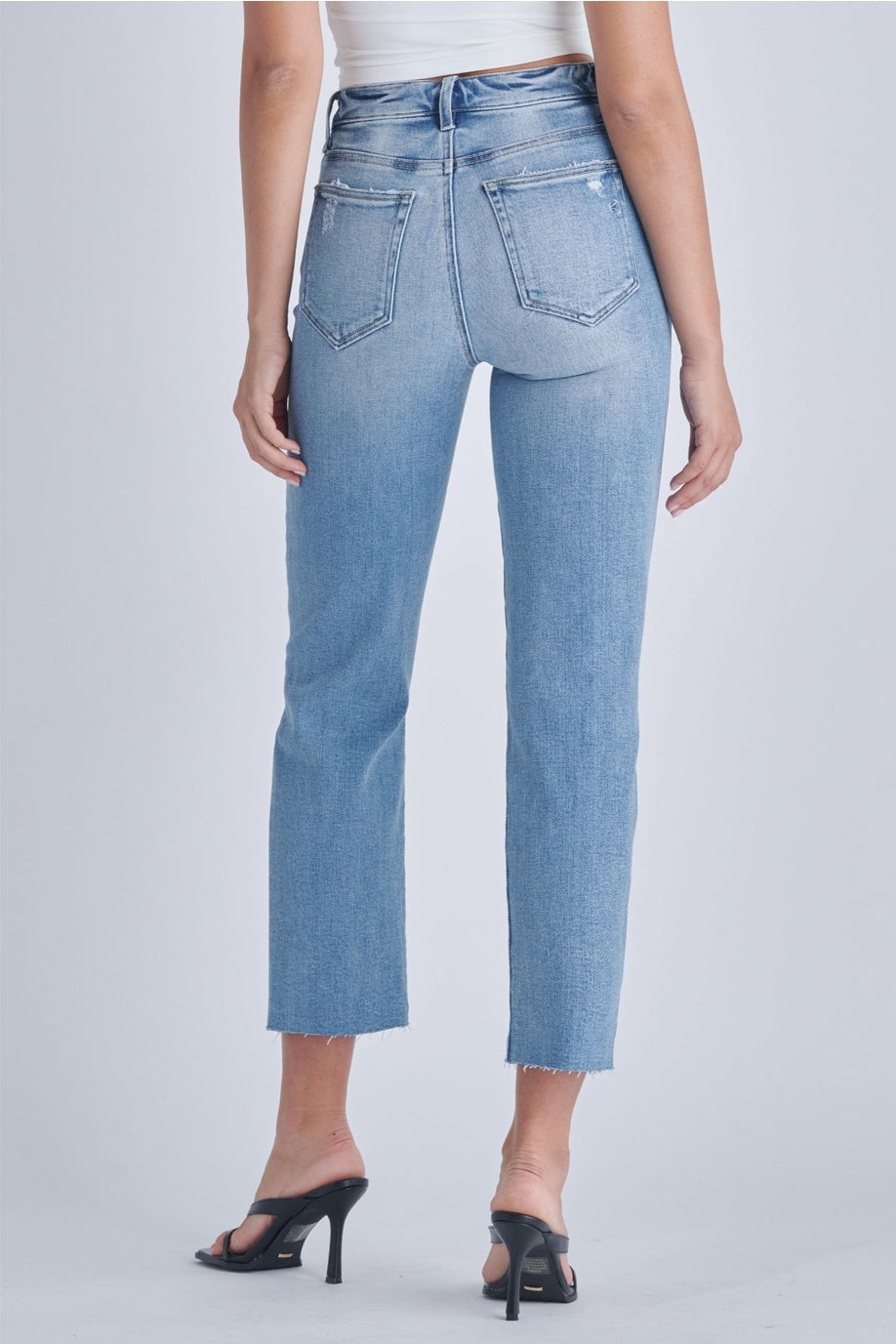 Tracy Medium Button Fly Stretch Straight