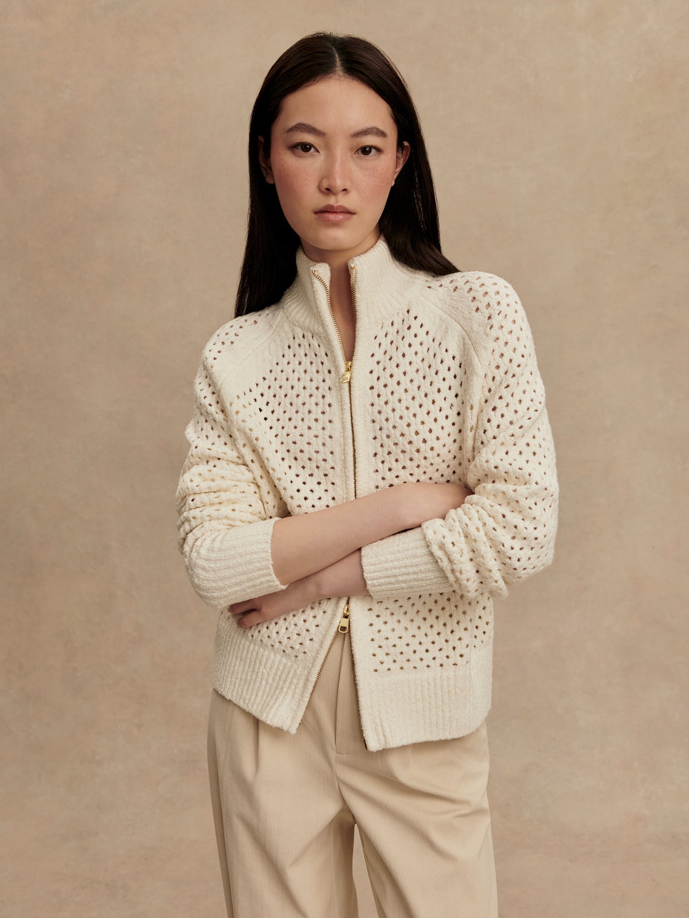 Mandy Bouclé Knit Jacket