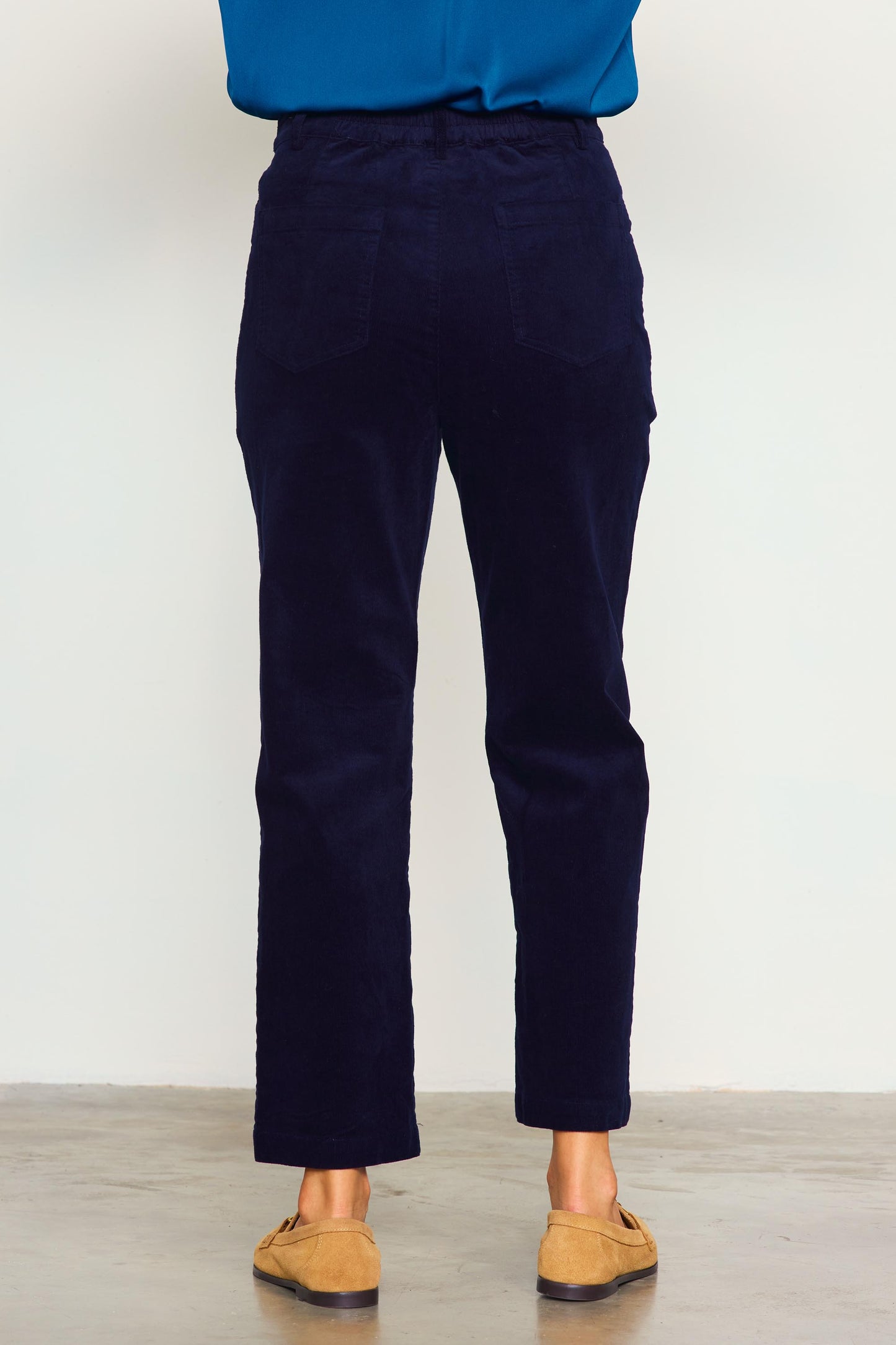 Navy Corduroy Pants