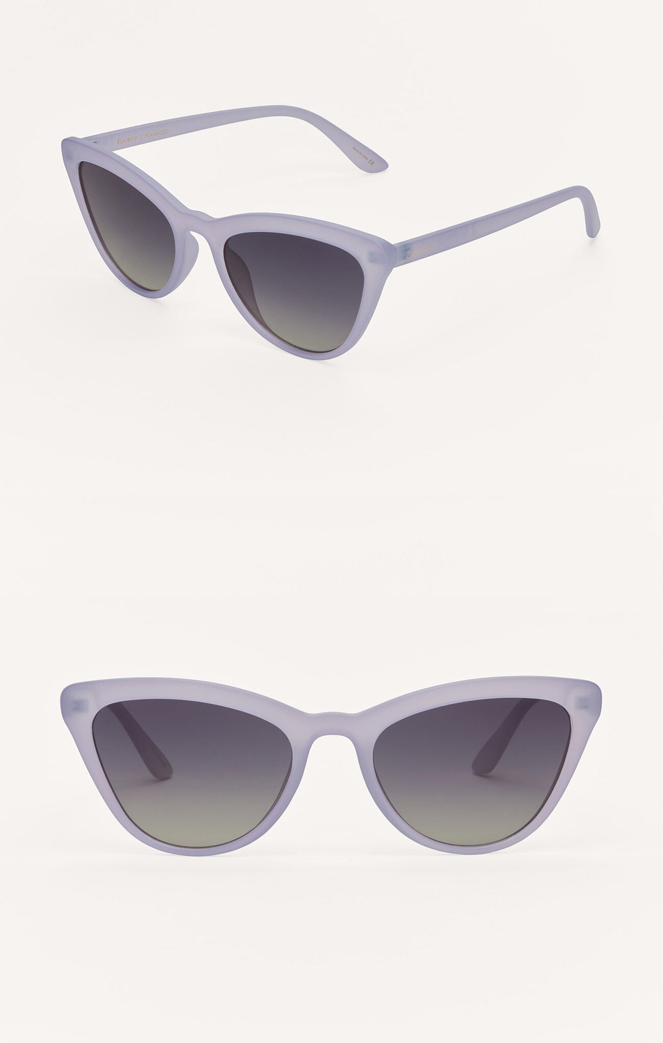 Rooftop Frosted Violet Sunglasses