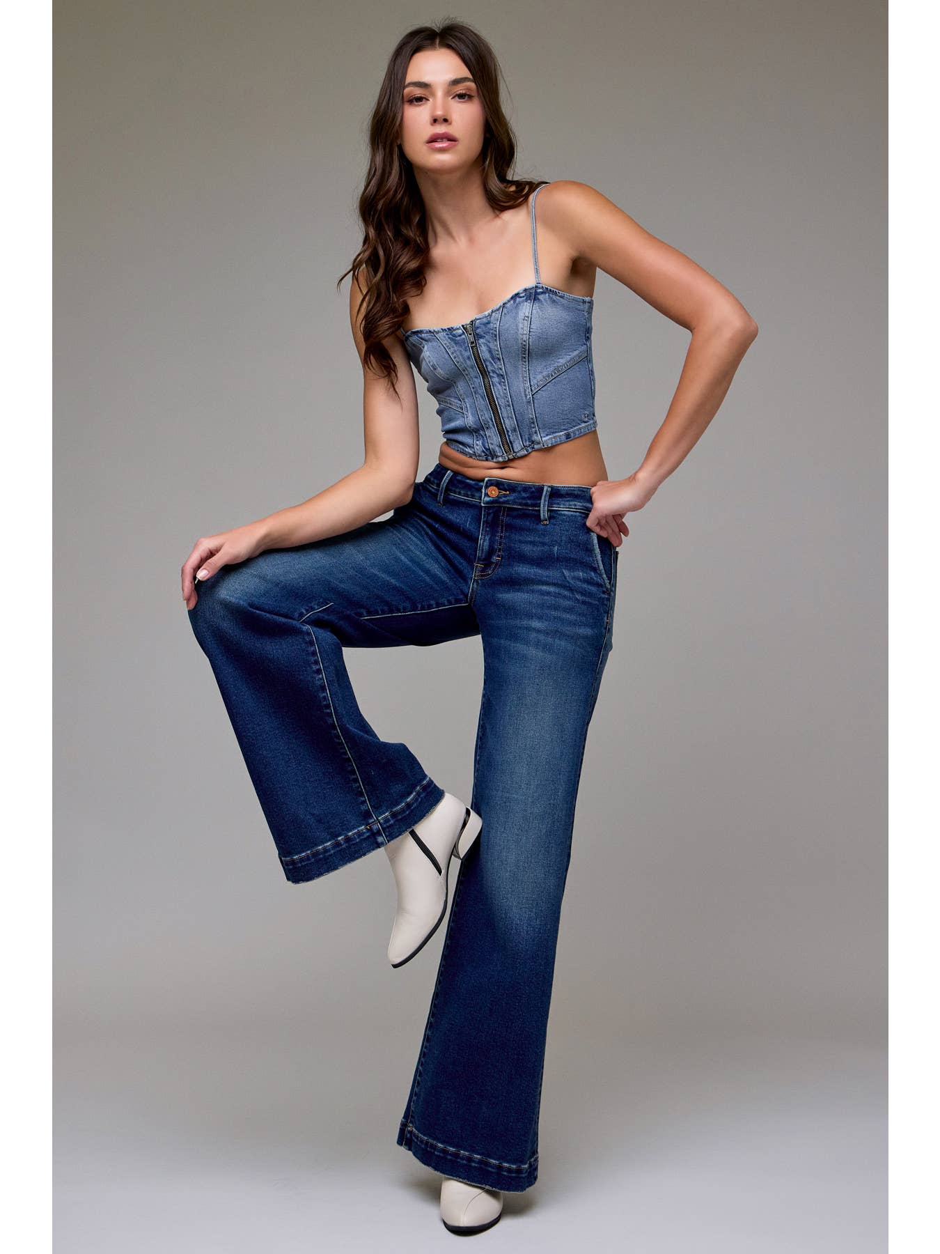 Happi Low Rise Comfort Flare