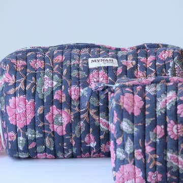 Indian Rose Floral Large Travel Bag