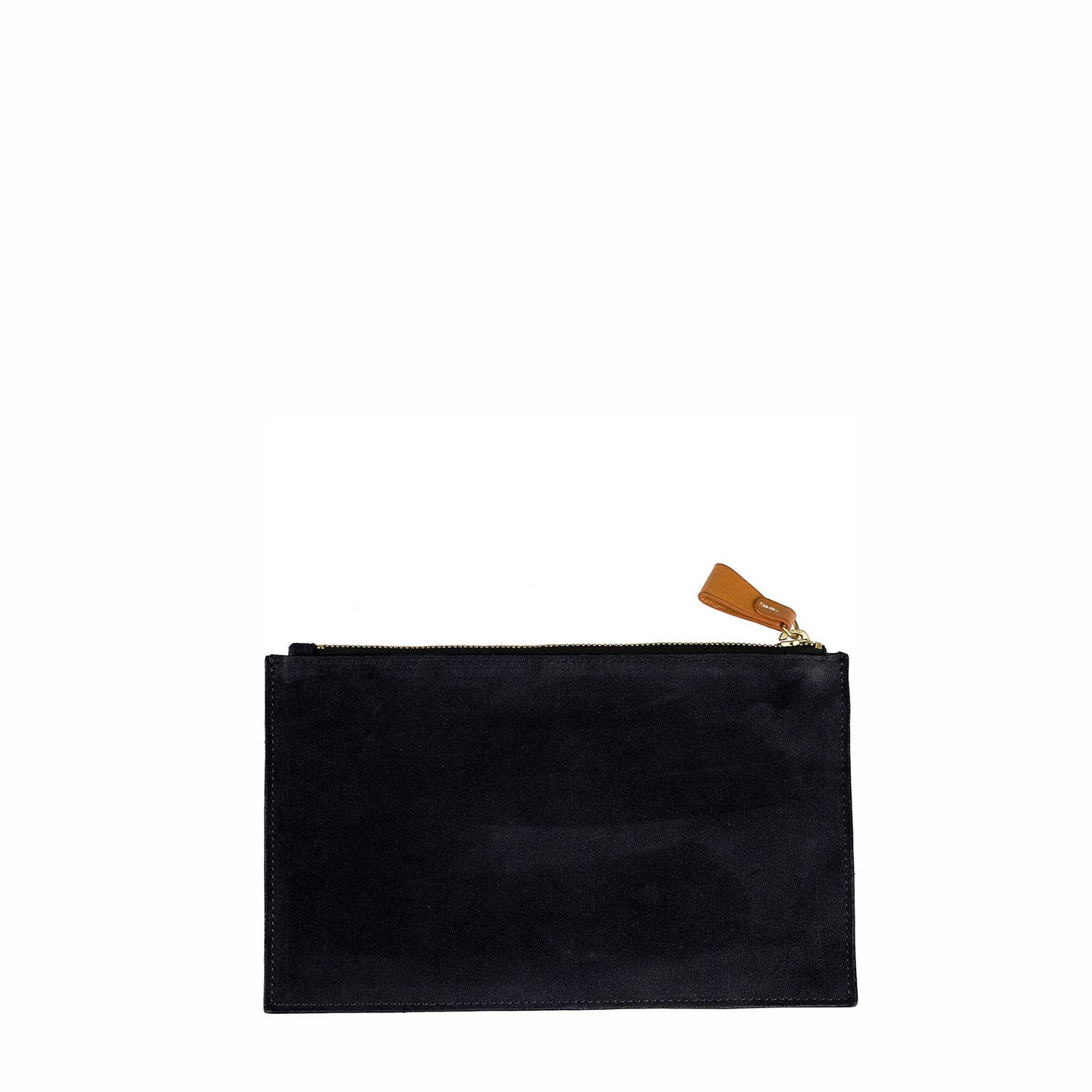 Black Suede Clutch