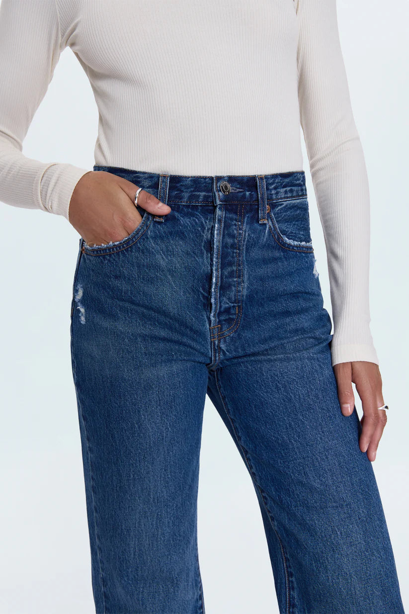 Cassie High Rise Straight Jean - Cameo Vintage