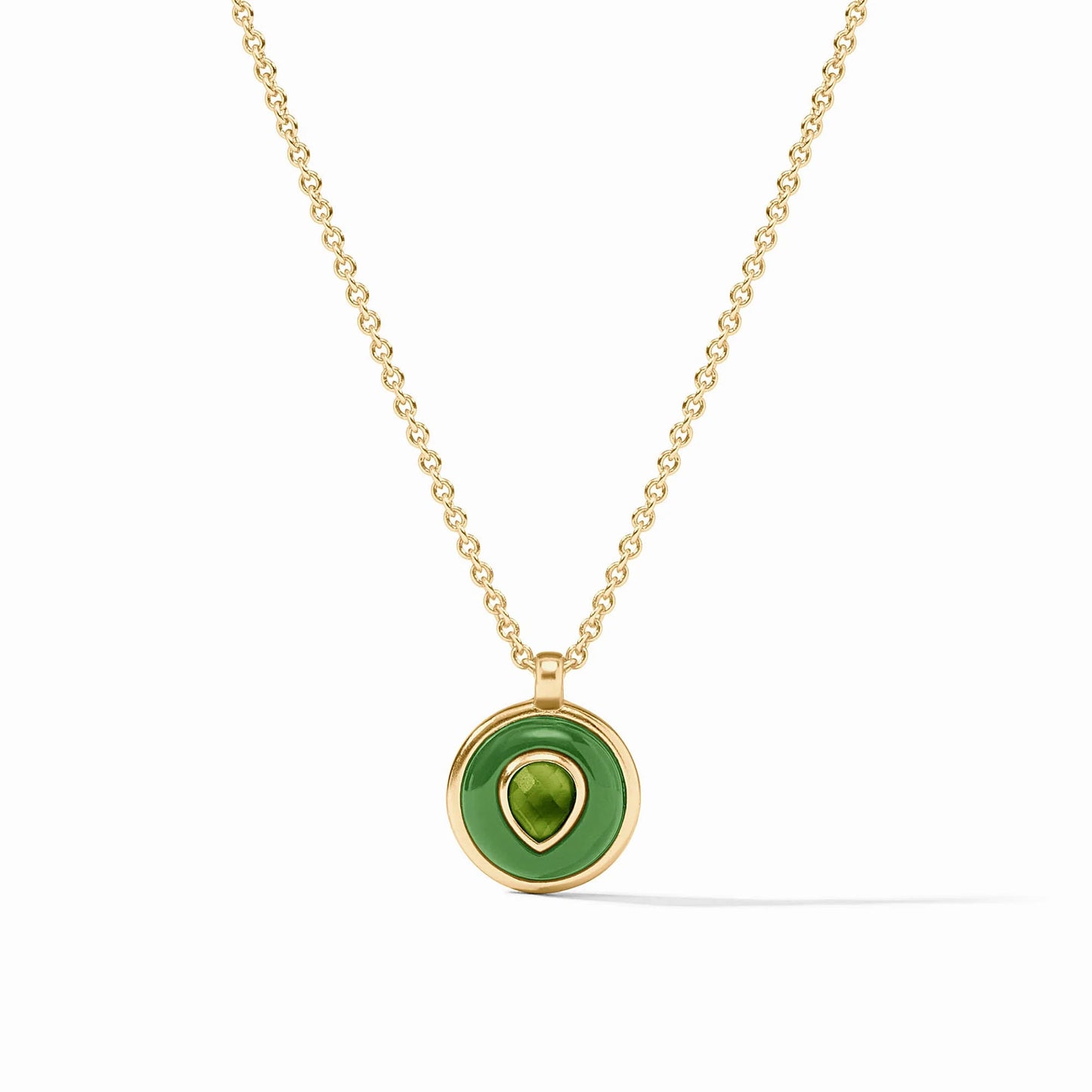 Carnaby Delicate Necklace - Palmetto Green