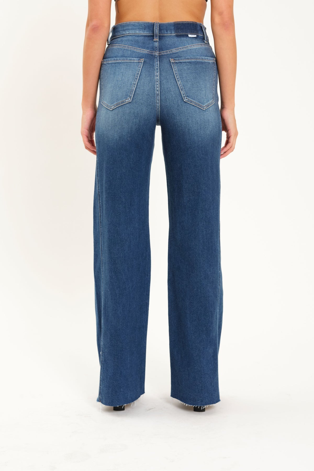 Far Out Seam Wide Leg Jeans