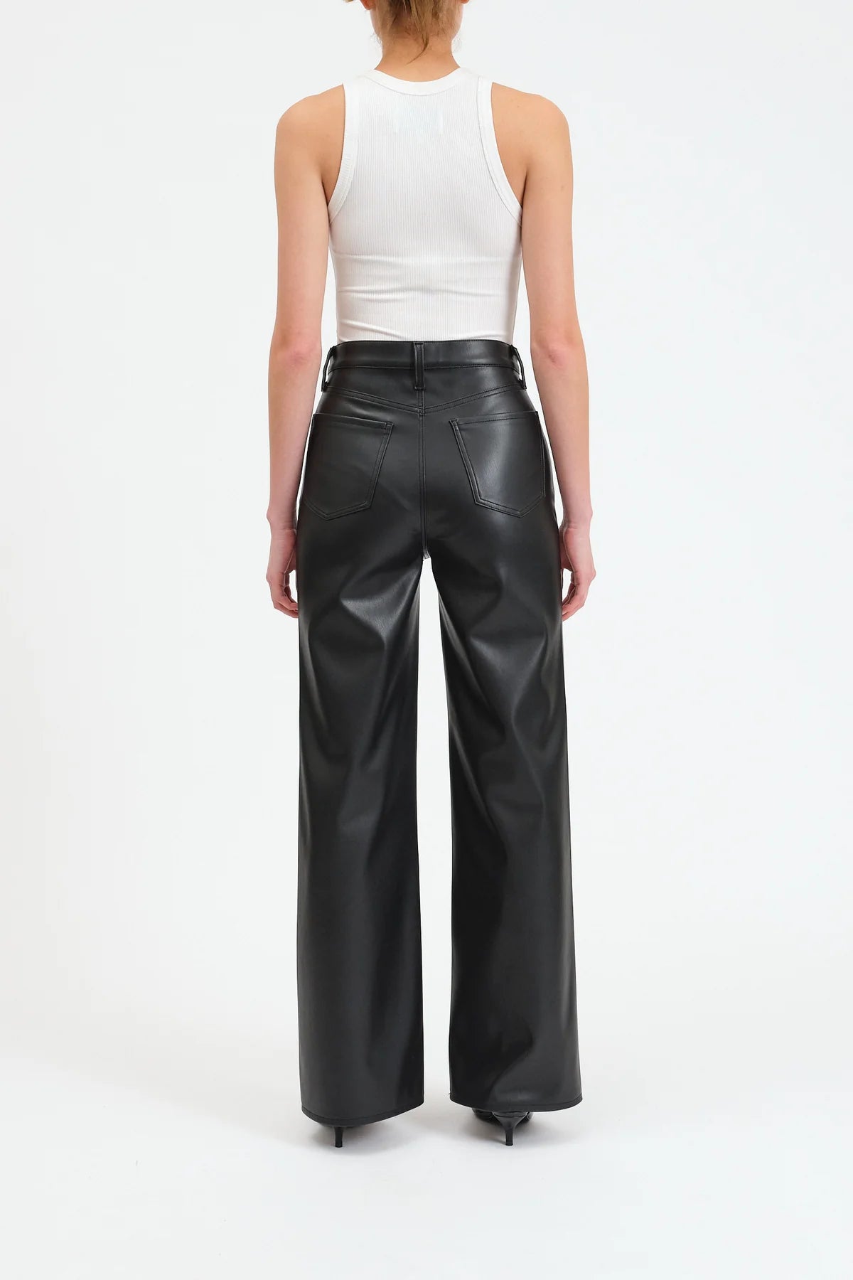 Far Out Faux Leather Pants