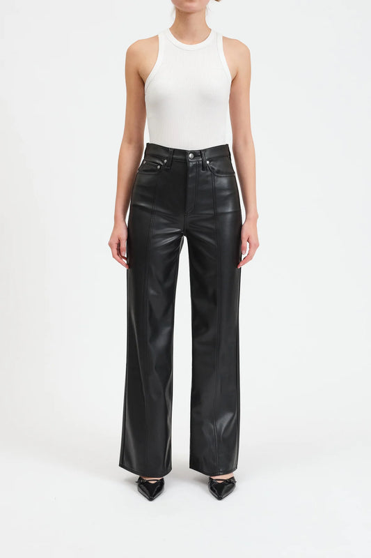 Far Out Faux Leather Pants