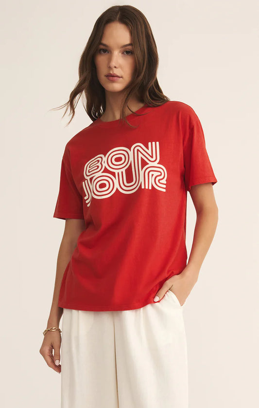 Bonjour Boyfriend Tee