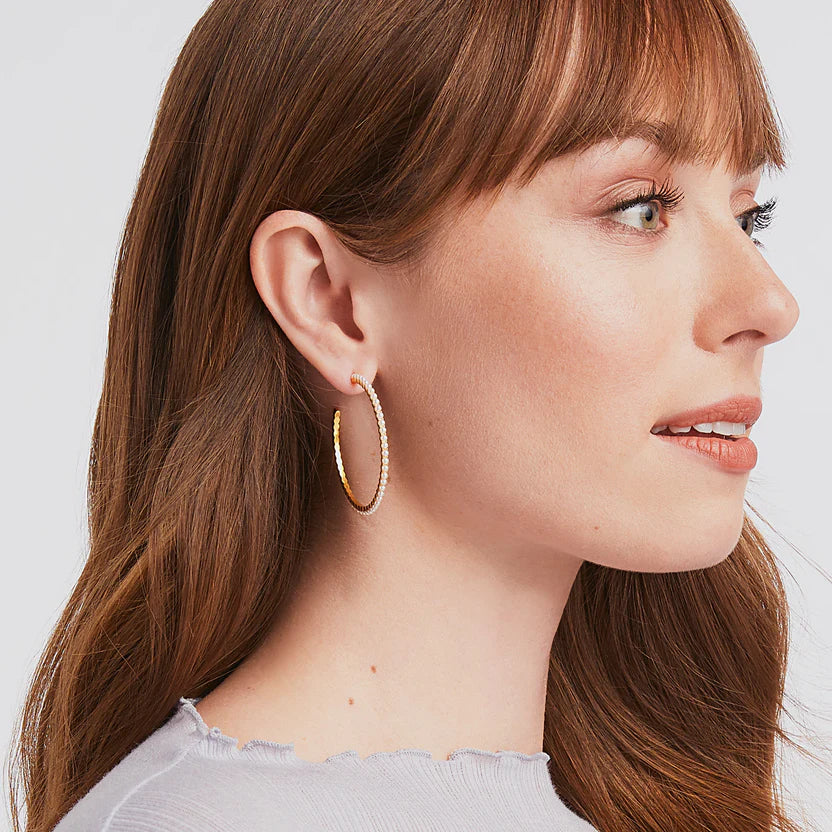 Juliet Pearl Hoop