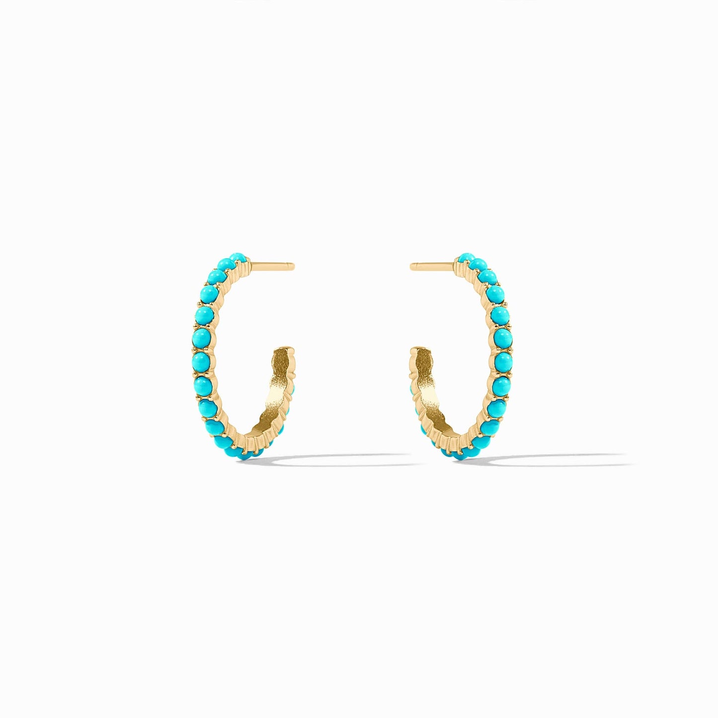 Turquoise Juliet Hoop