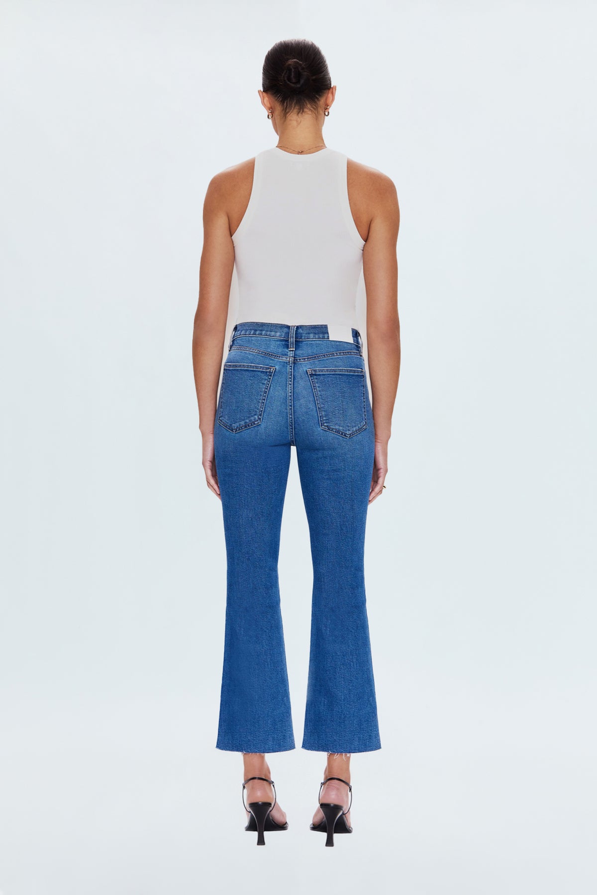 Lennon High Rise Crop Boot Jean