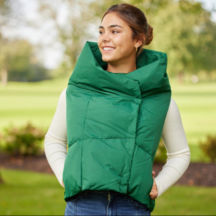 Green Puffer Vest
