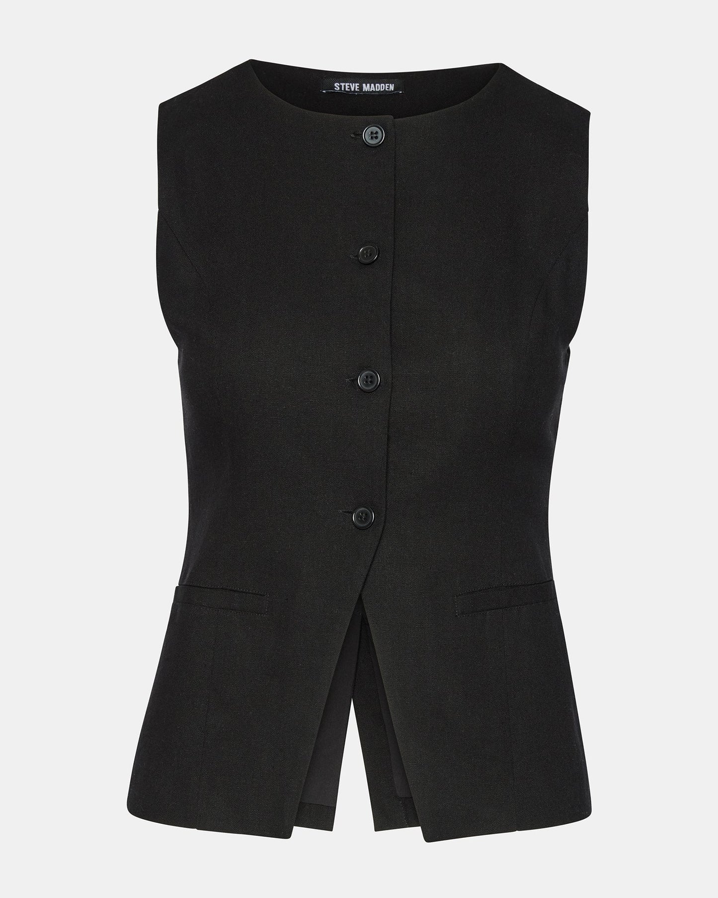 Black Wesley Vest