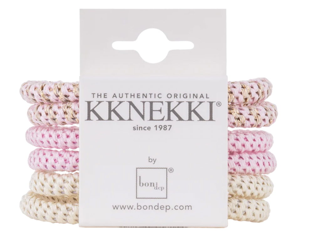 Slim Bundle Pink Hair Ties