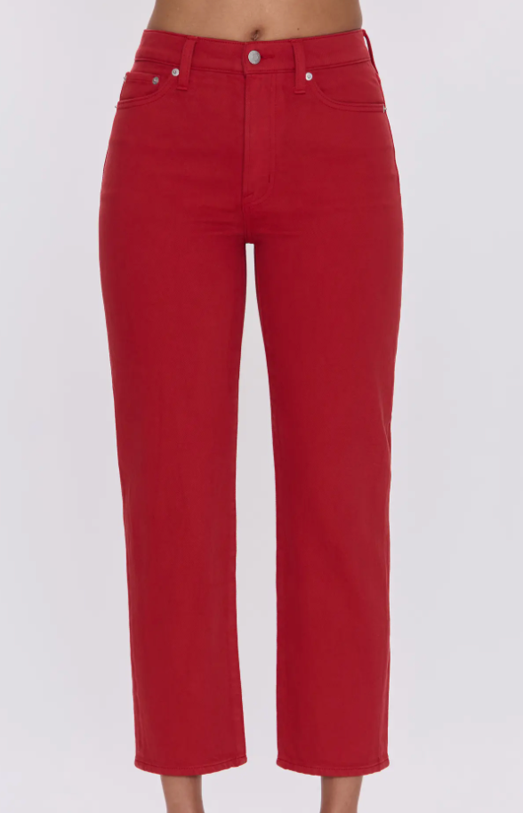 Charlie High Rise Classic Straight Jean