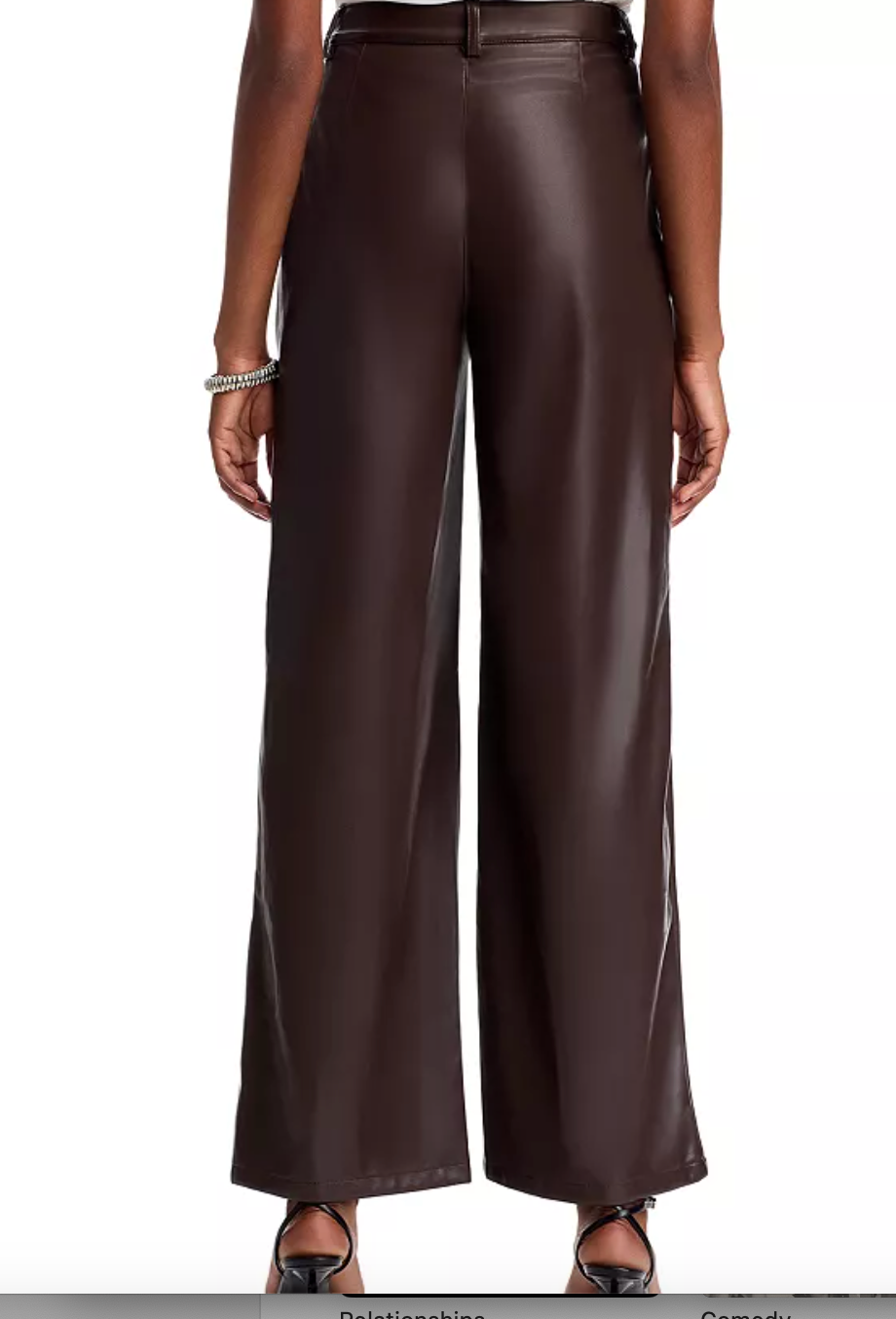 Adler Faux Leather Pant
