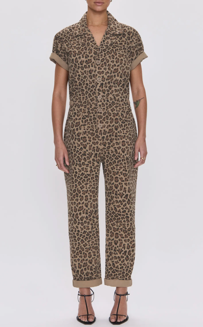 Grover Cotton Jumpsuit - Feline