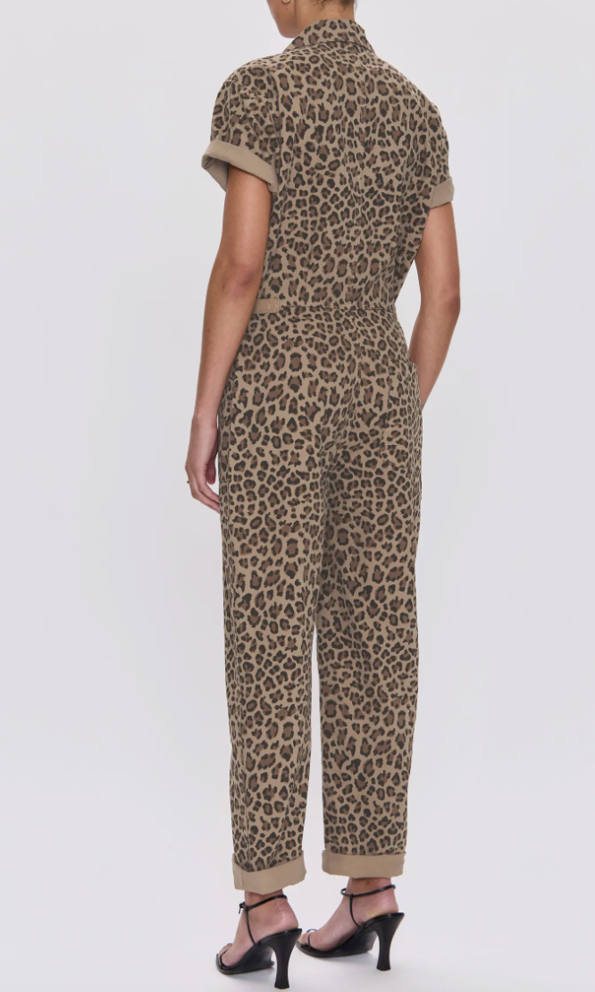 Grover Cotton Jumpsuit - Feline