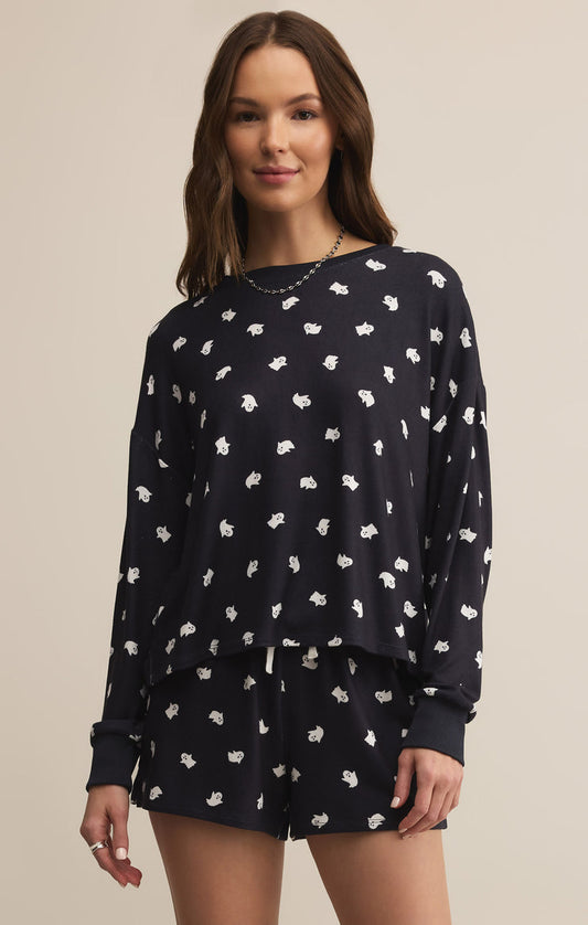Reagan Ghost Long Sleeve Top