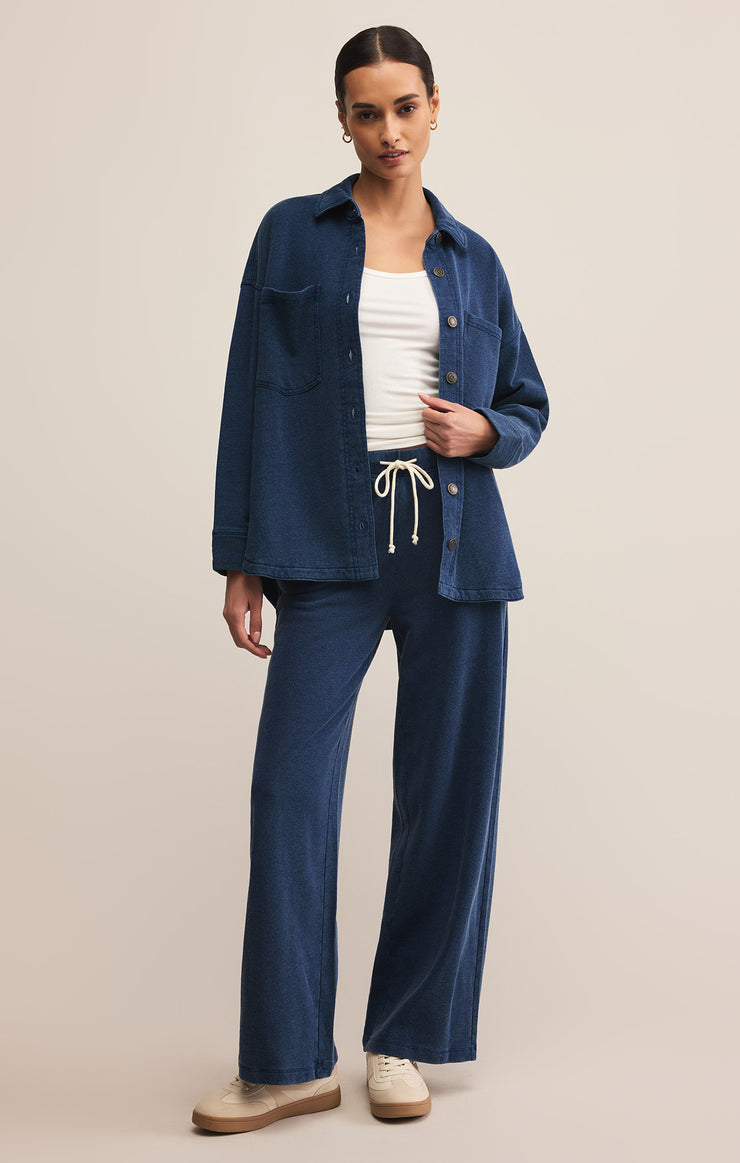 Hunter Knit Denim Pant Indigo