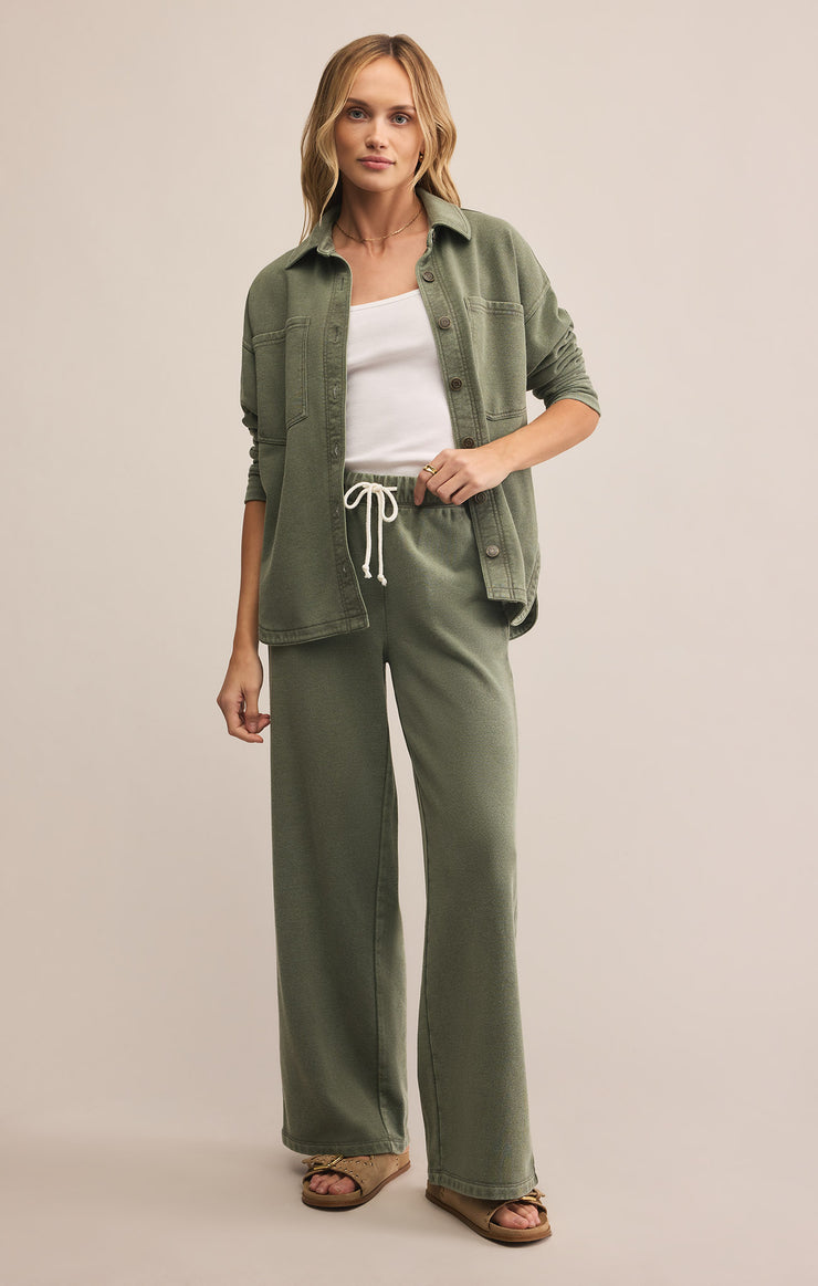 Hunter Green Knit Pant
