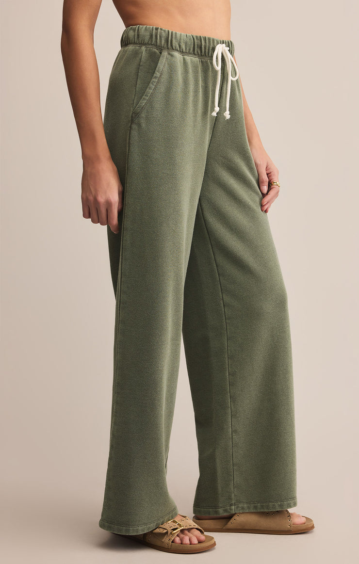 Hunter Green Knit Pant