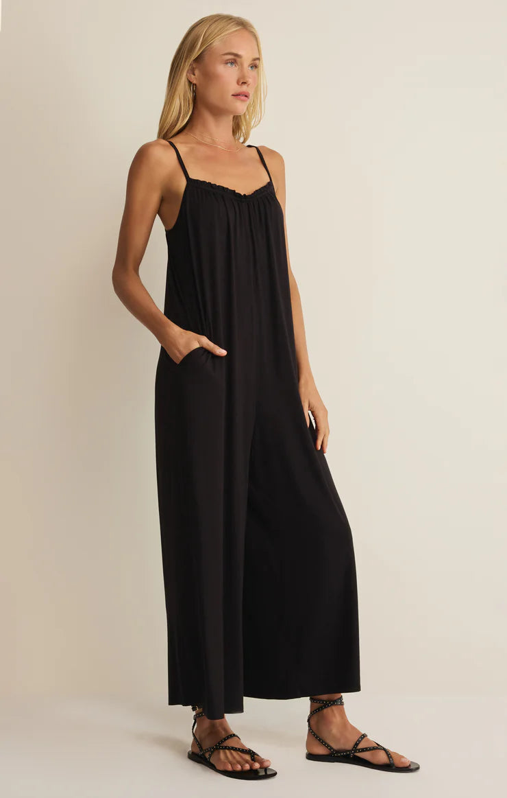 Day Off Black Jumpsuit