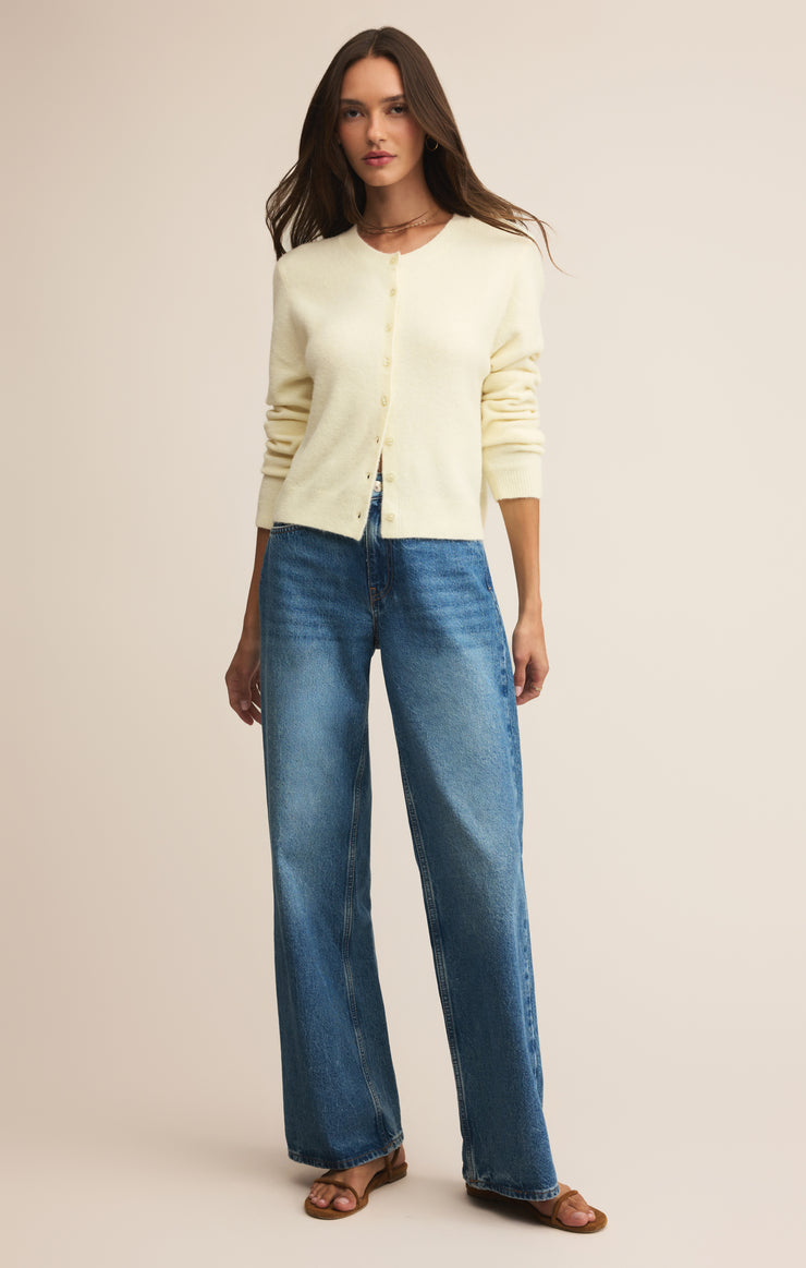 Yellow Medina Cardigan