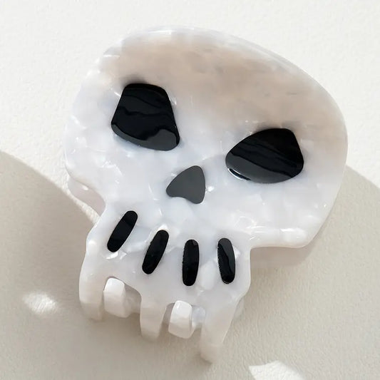 Spooky Skull | Halloween Claw Clip