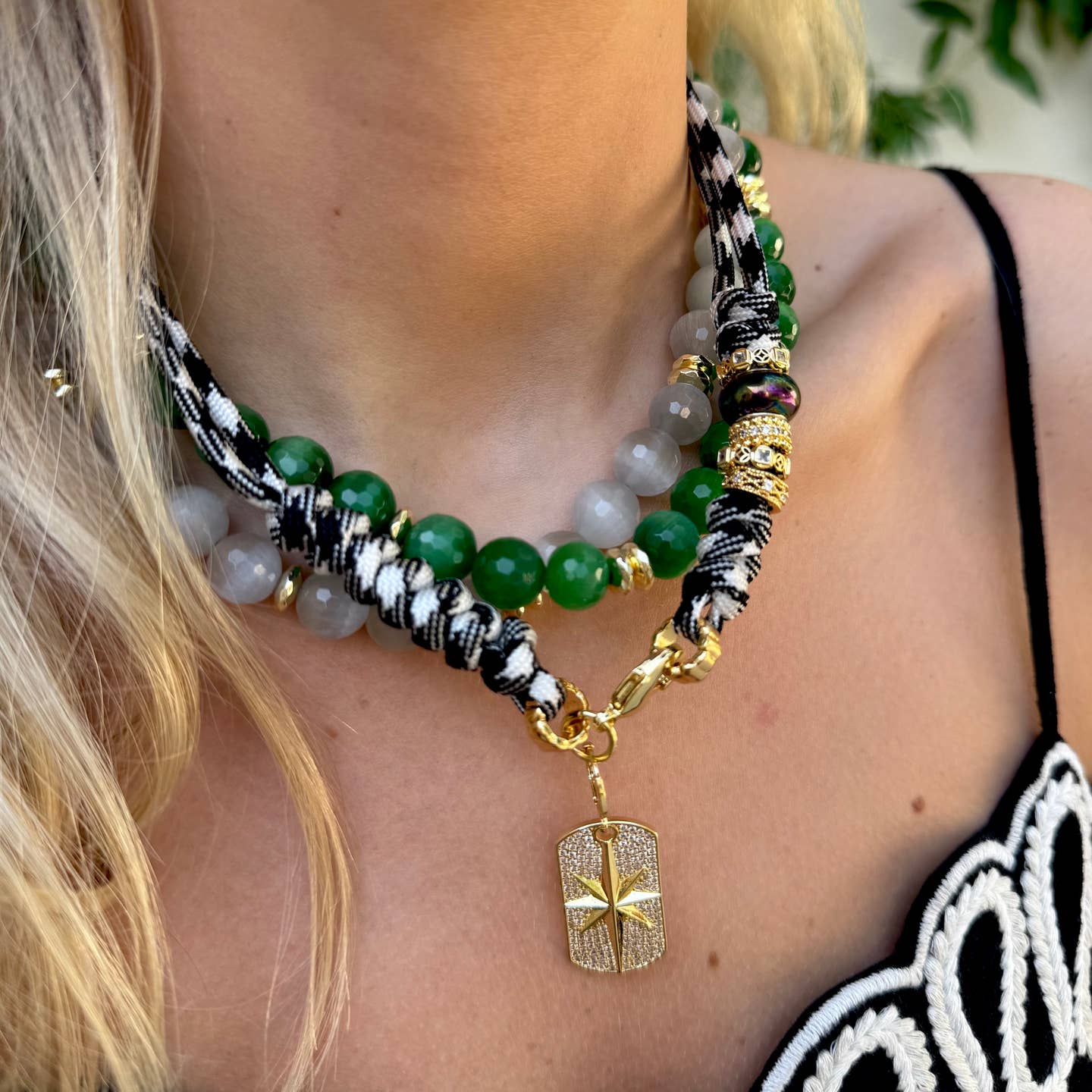 Green Agate Necklace