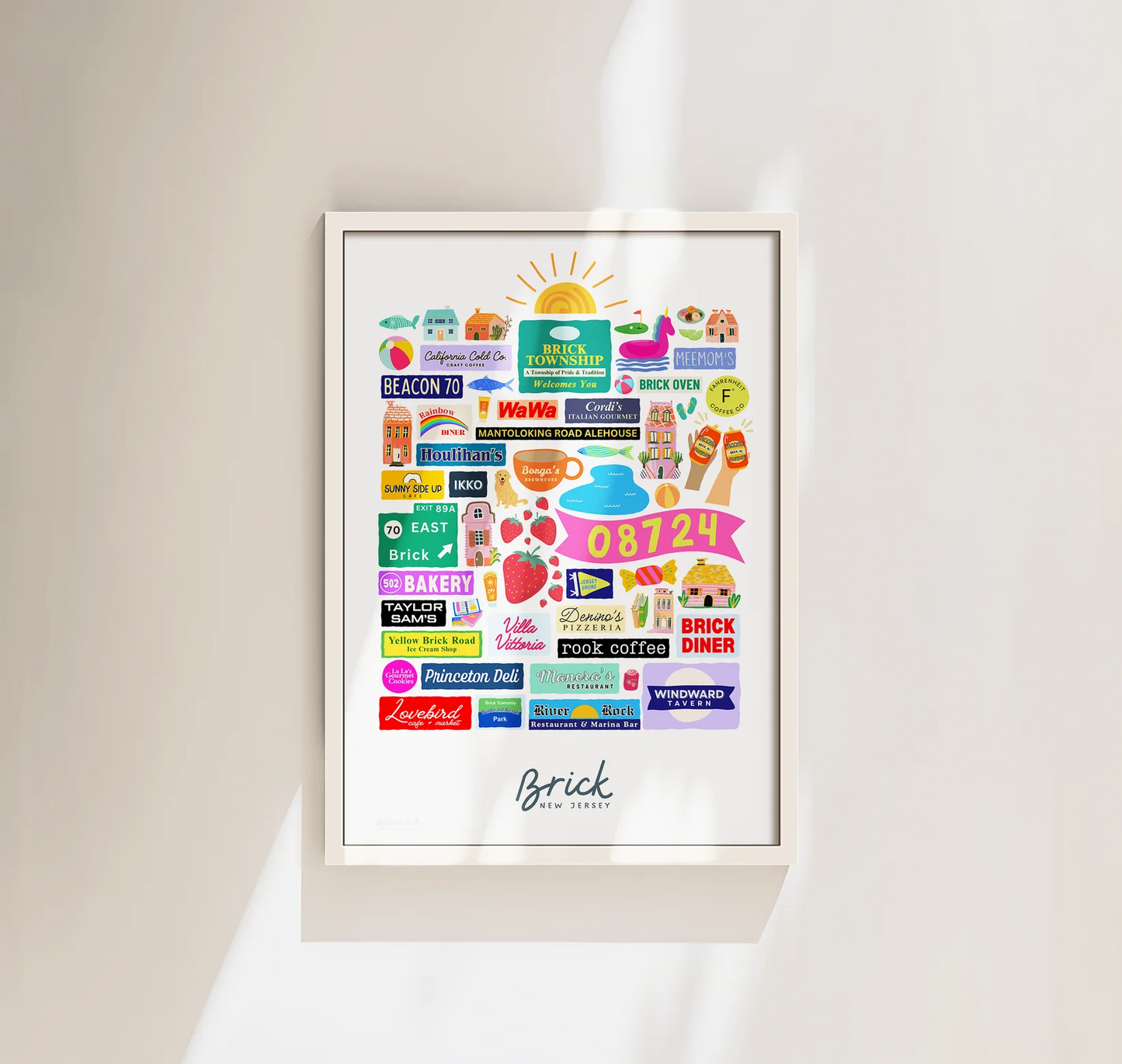 Brick Framed Art