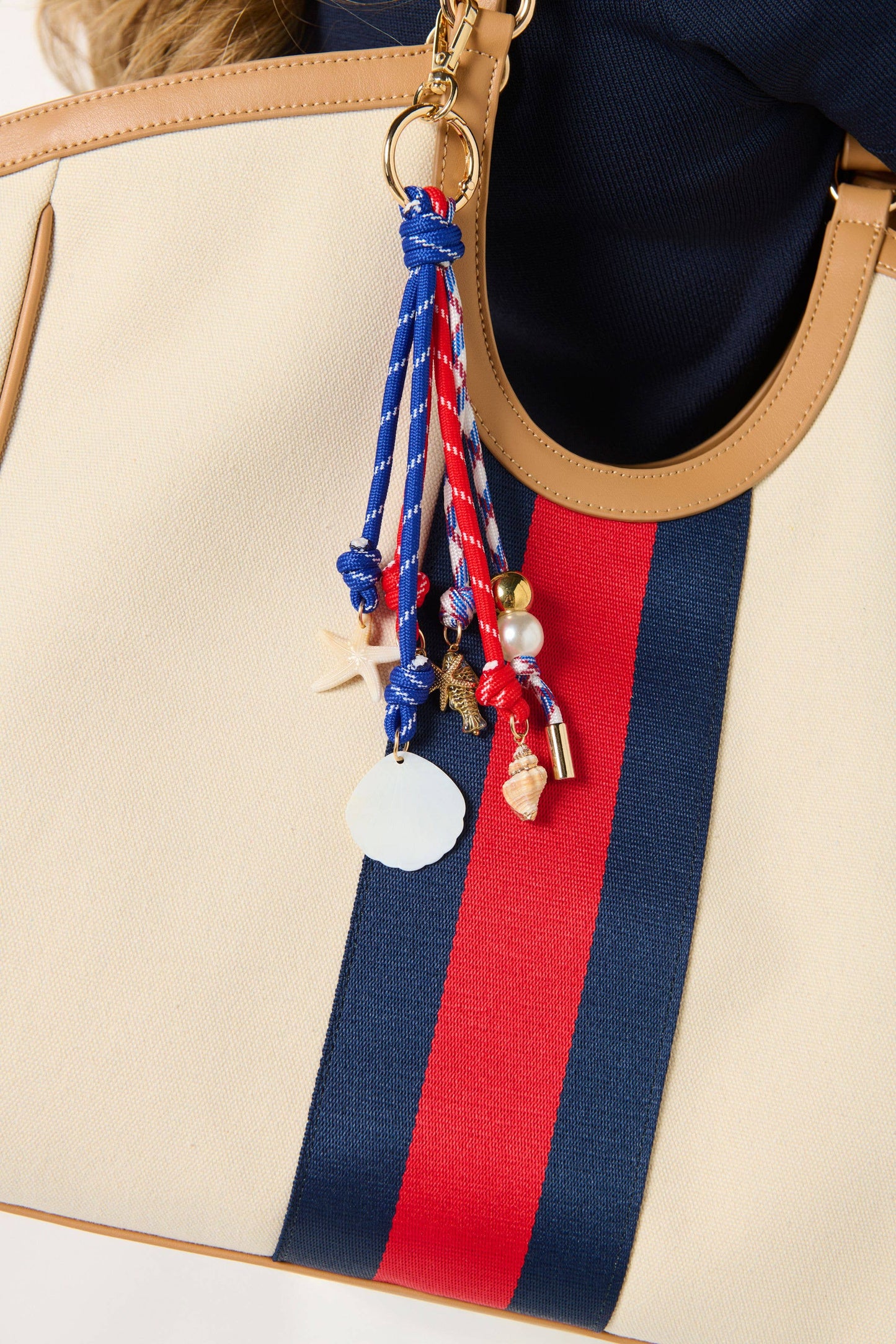 COASTAL BAG CHARM/KEY RING