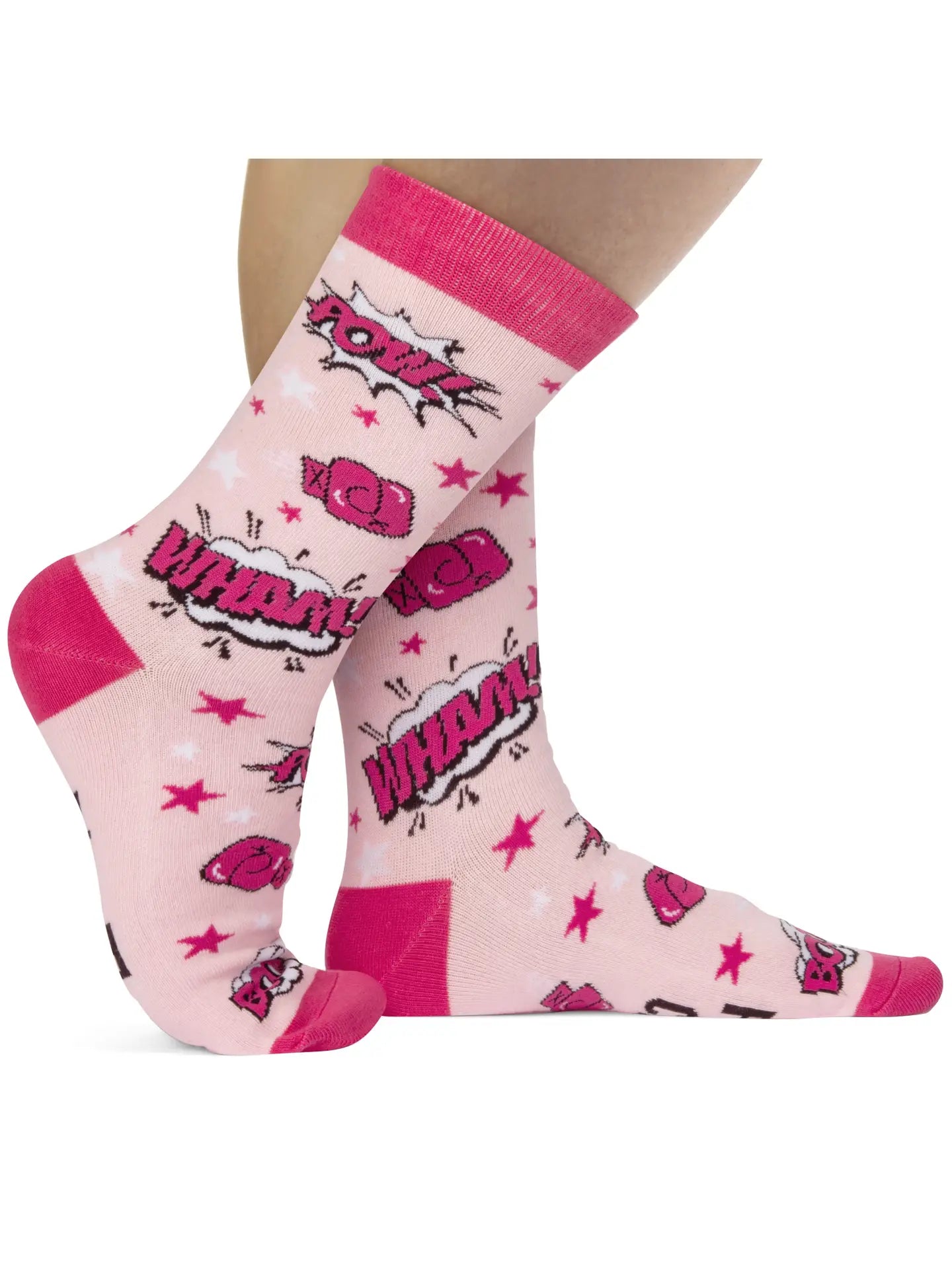 Beat Cancer Pink Socks
