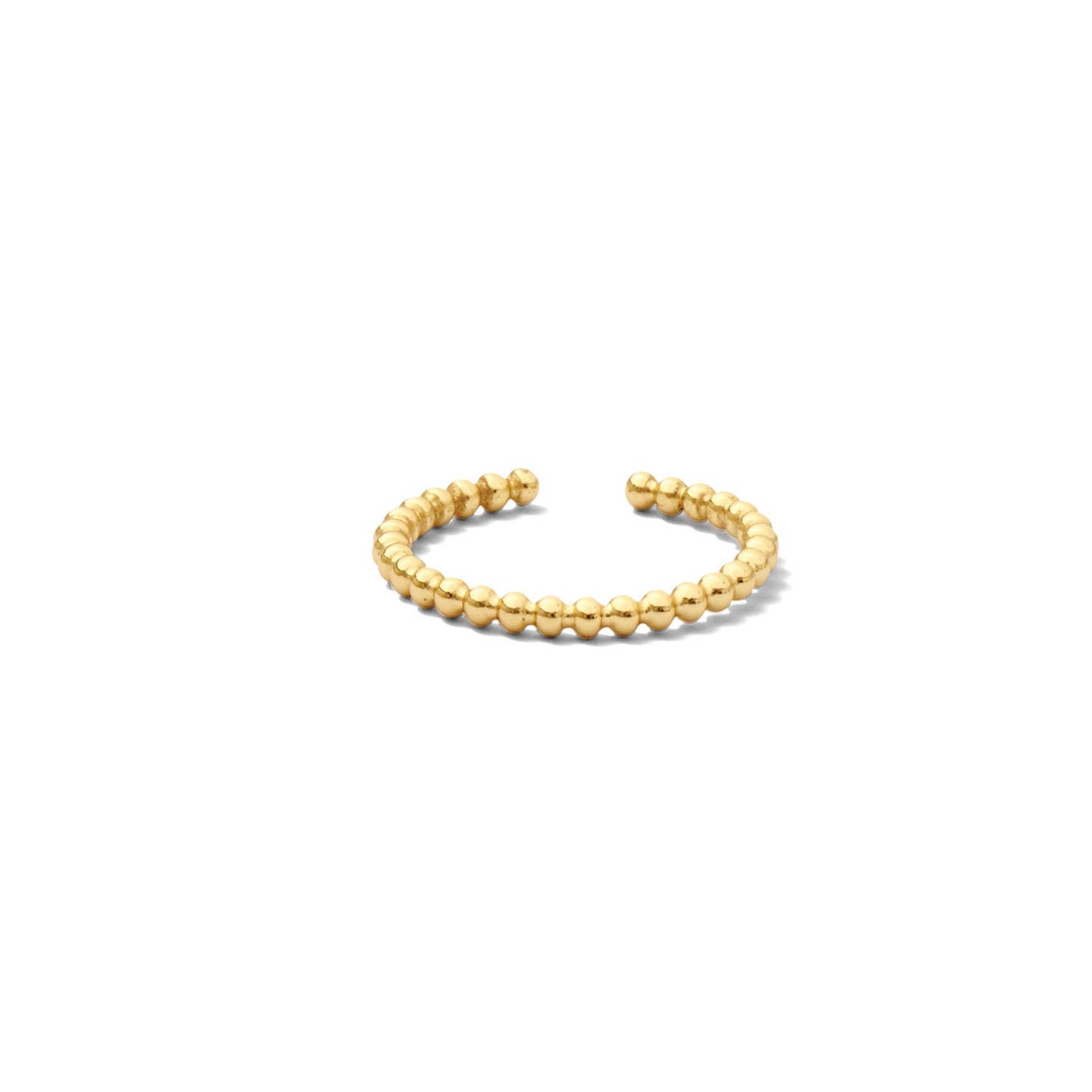 Delicate Adjustable Dot Ring