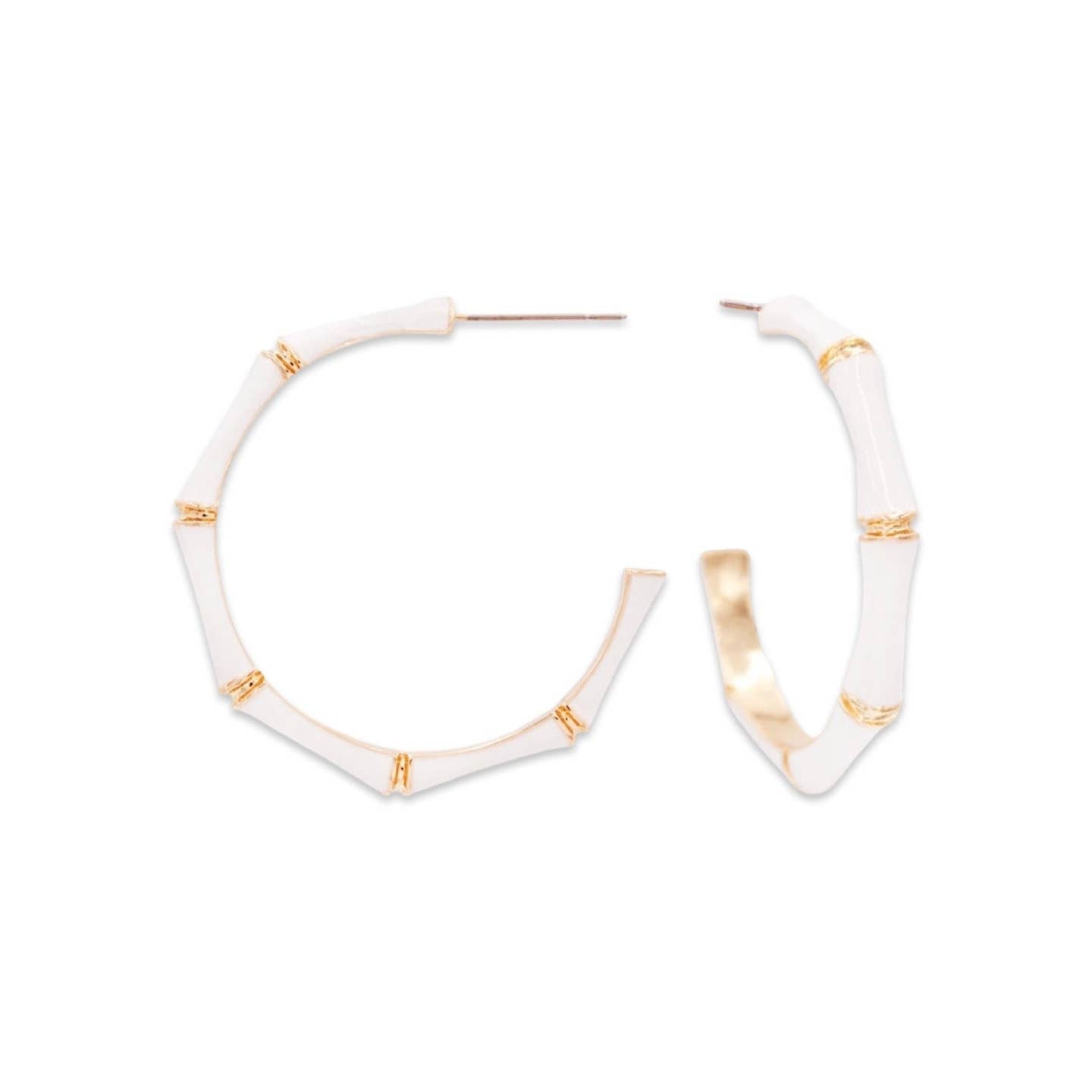 White Bamboo Hoop