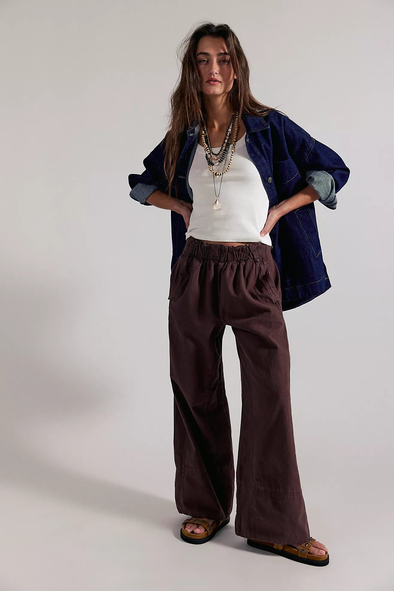 Day's End Linen Pants - Espresso
