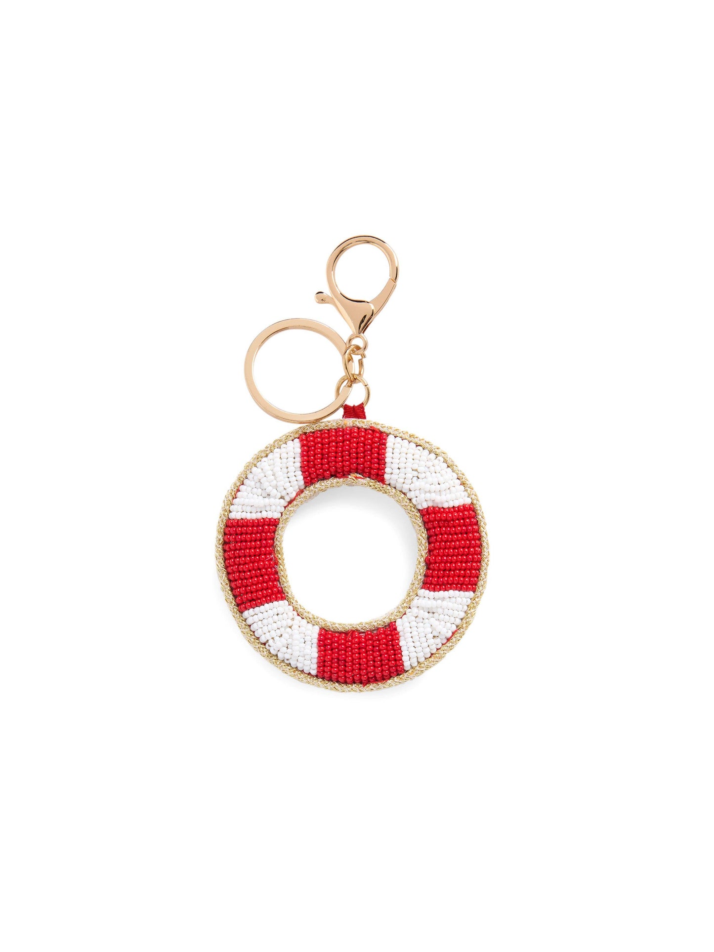 Life Savor Beaded Bag Charm