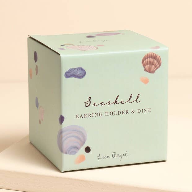 Shell Earring Holder and Jewelery Dish