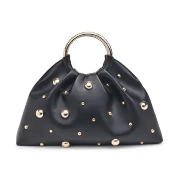 Harper - Studded Clutch