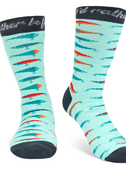 I'd Rather Be Fishing Socks