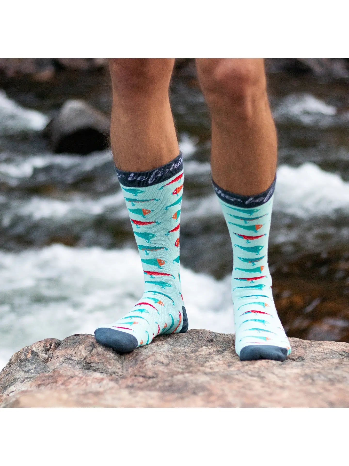 I'd Rather Be Fishing Socks