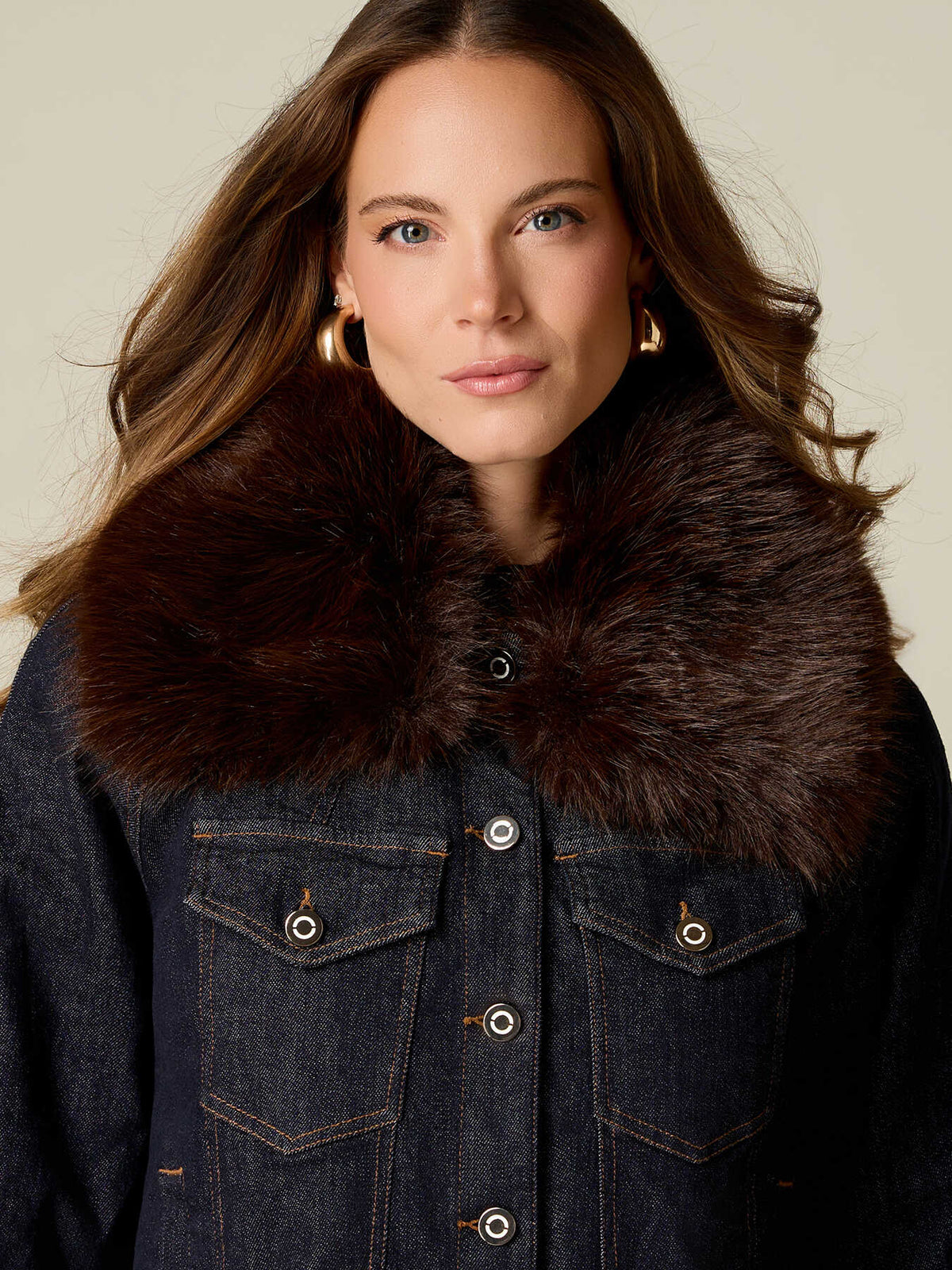 Fur Jean Jacket