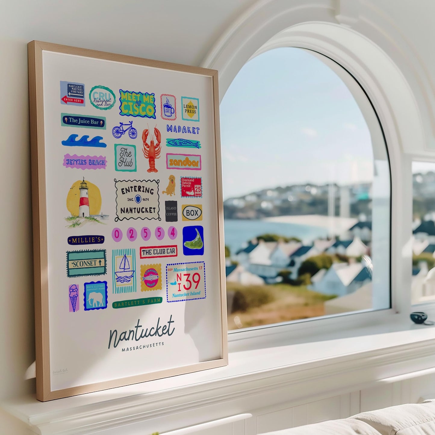 Nantucket, MA Framed Art