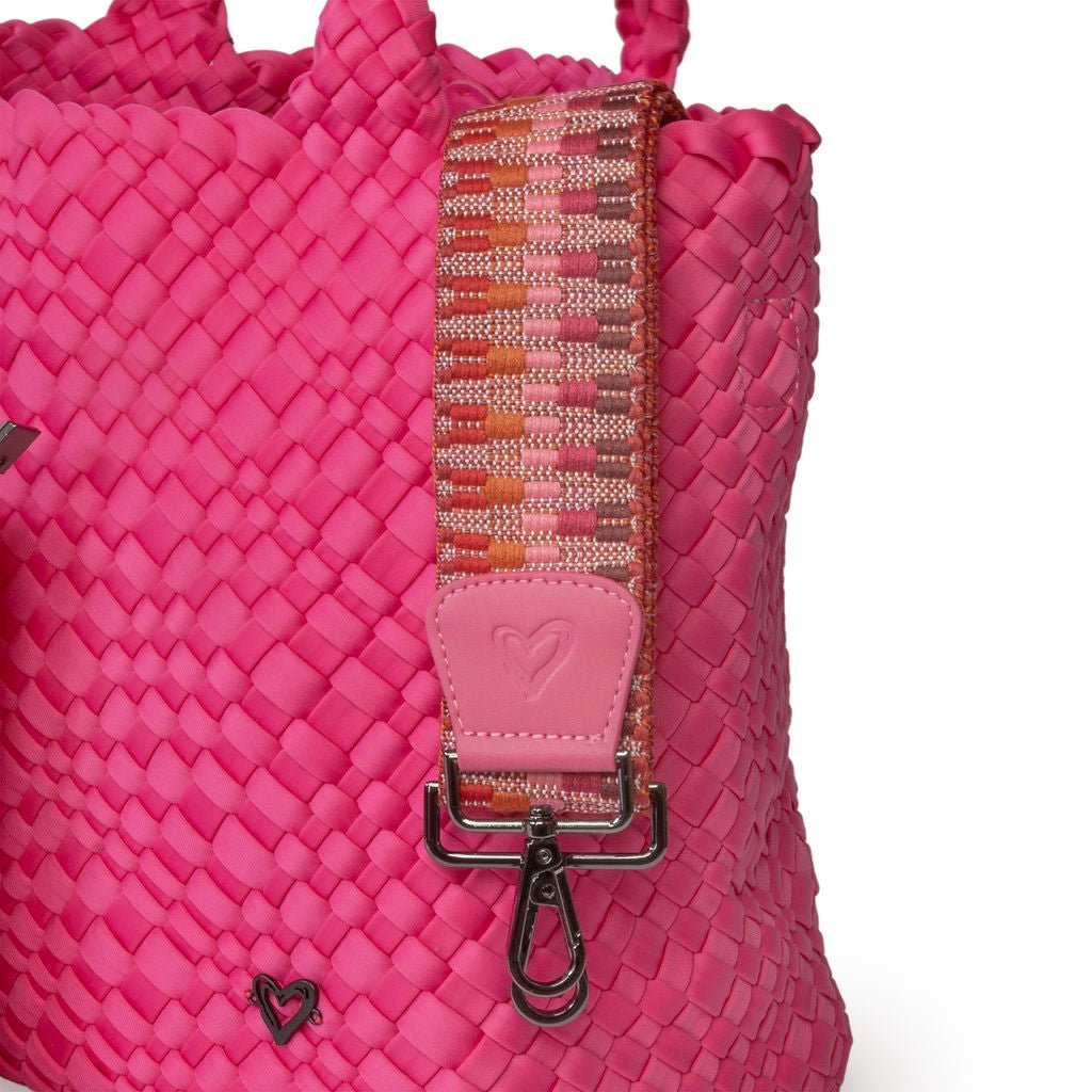 Magenta London Large Woven Tote