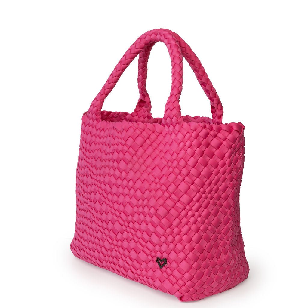 Magenta London Large Woven Tote